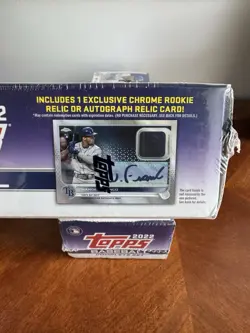 2022 Topps Baseball Complete Factory Set Target Exclusive Sealed x2 w/ Chrome RC - Image 4