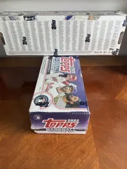 2022 Topps Baseball Complete Factory Set Target Exclusive Sealed x2 w/ Chrome RC - Image 5