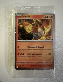 Pokemon TCG Ho-Oh EB Games Sealed Stamped Promo 010/086 Chaos Rising (French) - Image 1