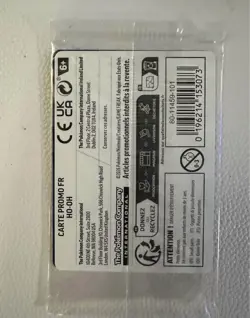 Pokemon TCG Ho-Oh EB Games Sealed Stamped Promo 010/086 Chaos Rising (French) - Image 2