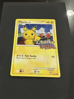 Pikachu Pokemon Rumble 7/16 Promo Holo English 2009 - Image 3