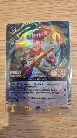 Woody Jungle Guide Promo Foil Set Championship 54 P3 Legendary Disney Lorcana - Image 1