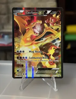 Charizard EX XY 121 Blackstar Promo Pokemon LP - Image 1