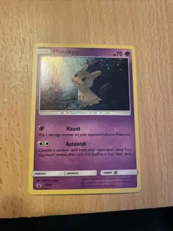 Mimikyu SM29 Holo Promo Pokemon Card Sun Moon - Image 1
