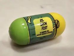 Iron Fist Mighty Beanz - 2003 Marvel Super Heroes #25 - Vintage, Rare Moose Toys - Image 3