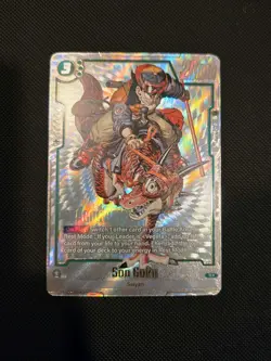 Son Goku SB01-023 R Alt Art Manga Booster Dragon Ball Fusion World - Image 1