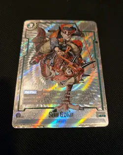 Son Goku SB01-023 R Alt Art Manga Booster Dragon Ball Fusion World - Image 2