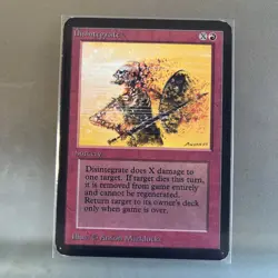 Disintegrate Alpha Edition MTG LP - Image 1