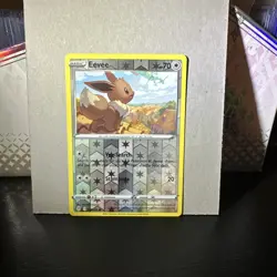 Pokemon Eevee TCG Evolving Skies Card 125/203 Non Holo & Reverse - Image 4