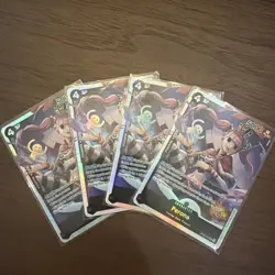 One Piece Perona Wings of the Captain OP06-093 SR Foil Playset X4 Black - Image 1
