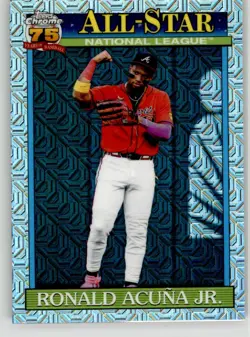Ronald Acuna Jr. 2026 Topps 1991 All-Star Silver Pack Mojo 91ASC-34 Braves - Image 1