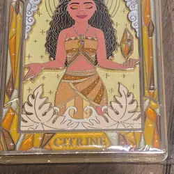 Magically Horrific Moana Soada Crystal Gemstone Oracle Cards Pin Citrine - Image 3