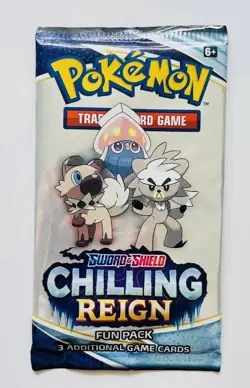 Pokemon TCG : Sword & Shield - Chilling Reign Fun Pack - Image 1