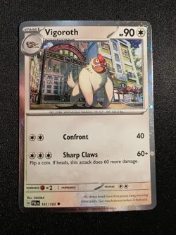 Vigoroth (Cosmos Holo) 161/193 Uncommon Near Mint - Image 1