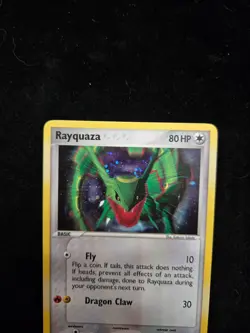 Pokemon Rayquaza Holo PSA 8 NM-MT 2006 POP Series 1 3/17 - EX Era - Image 4