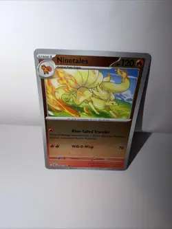 Ninetales 009/086 - Reverse Holo - Pokemon TCG: Chaos Rising - NM - Image 1