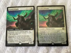 Magic the Gathering 2x Guide of Souls 1x Borderless 1x Foil Modern Horizons 3 PF - Image 1