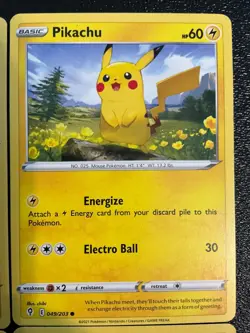 12 Pikachu Raichu Pokemon TCG Rare Holo V Mixed Lot Mouse 🥰⚡Collection - Image 5