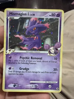 Pokemon Card - Mismagius GL 10/111 - Rising Rivals - - Image 1