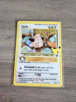 Cleffa 20/111 Classic Collection Celebrations: Classic Collection Pokemon NM - Image 1