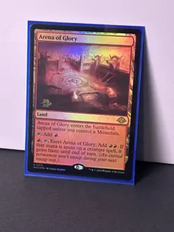 MTG Magic the Gathering Arena of Glory FOIL Promo Land 215 Modern Horizons 3 - Image 1