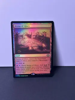 MTG Magic the Gathering Arena of Glory FOIL Promo Land 215 Modern Horizons 3 - Image 3