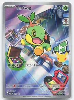 Turtwig 040 Holo Promo ME: Mega Evolution Promo Pokemon Holo Near Mint - Image 1