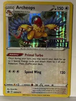 Archeops - (Prerelease) Holo SWSH272 SWSH: Sword & Shield Promo Cards NM Pokemon - Image 1