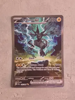 Pokemon TCG Zekrom EX 166/086 SV: Black Bolt (BLK) - Image 1