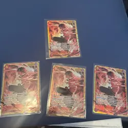 Portgas D Ace SEC OP16-118 English 4x Playset One Piece TCG Time Of Battle NM - Image 1