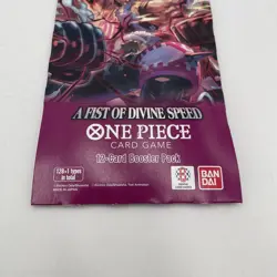 ONE PIECE OP-11 TCG A FIST OF DIVINE SPEED BLISTER PACK (x5) ENGLISH SEALED NEW - Image 4