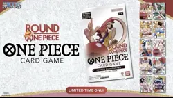 Round 1 x One Piece Collab Promo Card Presale (1 Pack) - Image 1