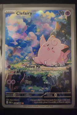 Pokemon TCG Clefairy ex 094/088 Perfect Order IR Holo English Pack Fresh - Image 1