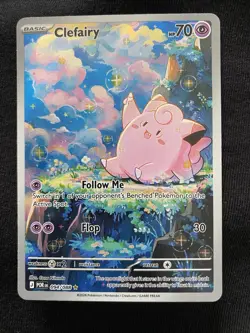 Pokemon TCG Clefairy 094/088 IR Perfect Order Illustration Rare English NM - Image 1