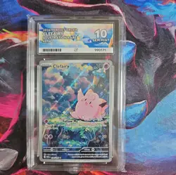 ACE 10 Clefairy 094/088 - IR - Perfect Order Pokemon TCG - Perfect Subgrades - Image 1