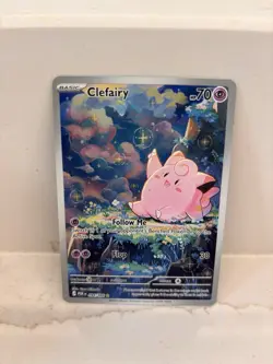 Pokemon TCG Clefairy 094/088 IR Perfect Order Illustration Rare English - NM - Image 1