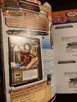 One Piece CCG The Quest Begins Pirate’s Ambition Luffy PR001 Shonen Jump Promo - Image 2