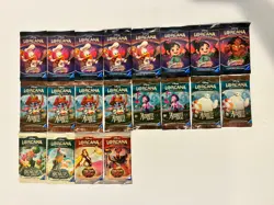 Disney Lorcana Booster Packs-Various Collections! 20 Total Sealed Packs! - Image 1