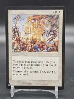 Magic the Gathering MTG Rout Sorcery (34/350) Invasion - Image 1