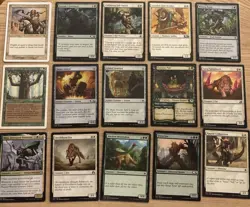 Budget Casual Commander MTG Deck Green White Vanilla Jasmine, Boreal Of The 7 - Image 2