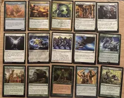 Budget Casual Commander MTG Deck Green White Vanilla Jasmine, Boreal Of The 7 - Image 3