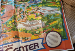 Walt Disney World Epcot Center Giant Map 1982 - Image 5