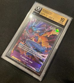 Trafalgar Law - One Piece Illustration Box Vol. 6 Promo Card P 093 - BGS 10! - Image 1