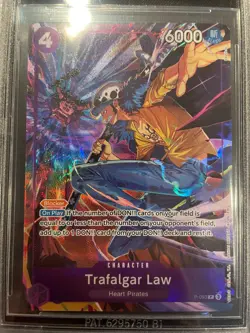 Trafalgar Law - One Piece Illustration Box Vol. 6 Promo Card P 093 - BGS 10! - Image 3