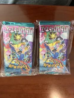 Nintendo Pokemon TCG Battle Partners Booster Pack Lot of 20 Sealed Japanese - Image 1