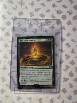 The Earth Crystal R 0184 Final Fantasy MTG Magic The Gathering FIN EN - Image 1