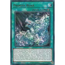 MP25-EN252 Primite Roar Ultra Rare 1st Edition NM YuGiOh Card - Image 1