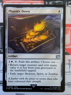 Phoenix Down Final Fantasy Regular - NM #29 MTG FIN - Image 1