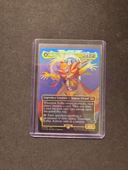 Kefka, Court Mage (Borderless 398) (Foil) - NM - MTG FINAL FANTASY - Image 3
