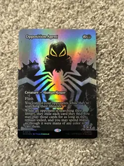 x1 Opposition Agent - Foil - Borderless M MTG Marvel Universe M/NM, English - Image 1
